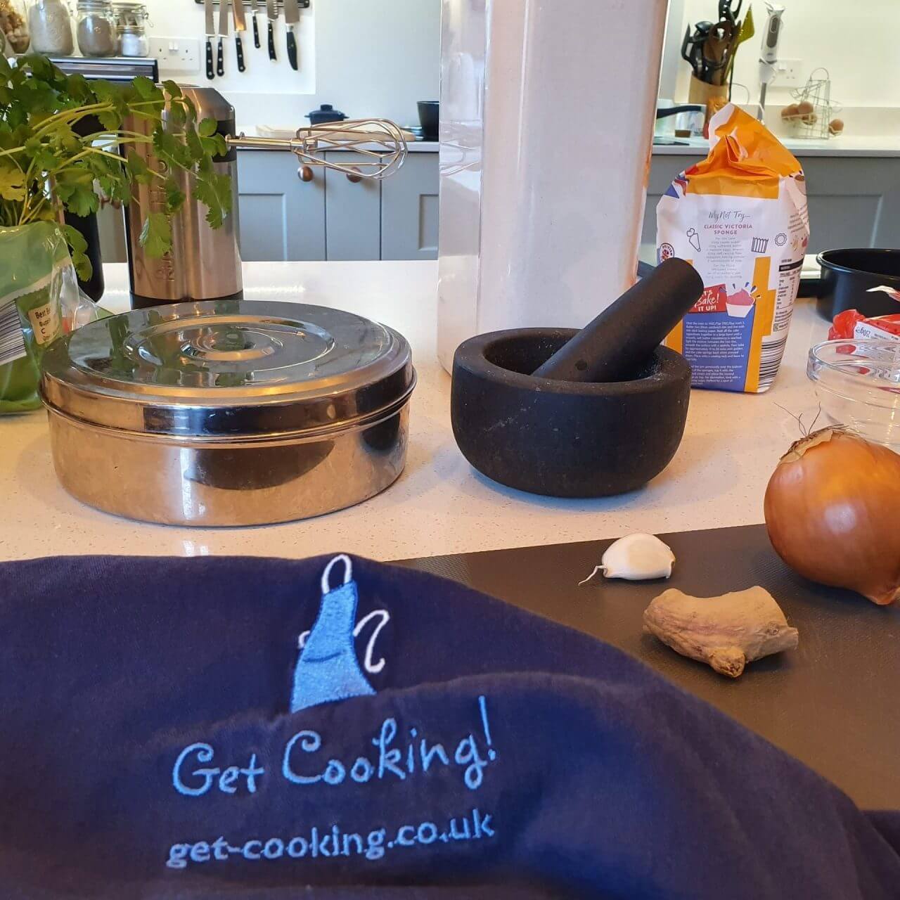 zoom cooking lessson