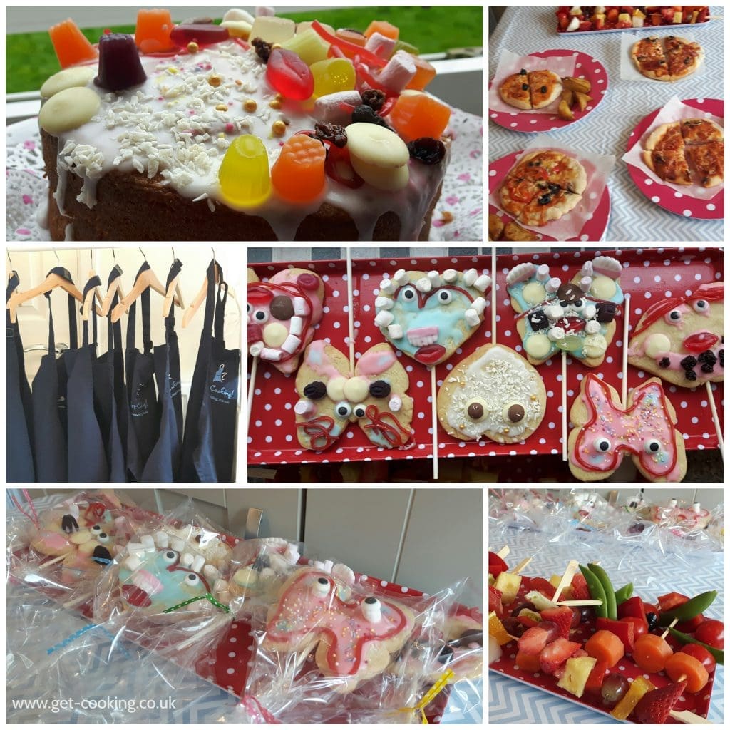 children cooking party