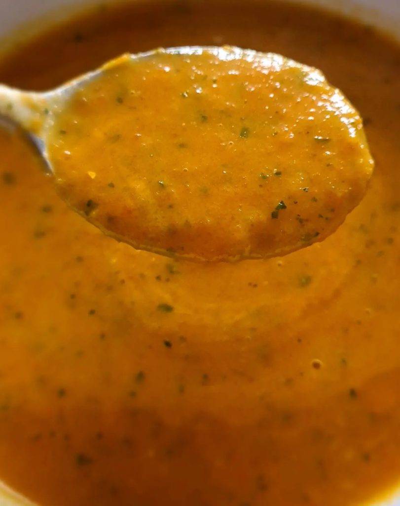 tomato and lentil soup and garlic bread recipe